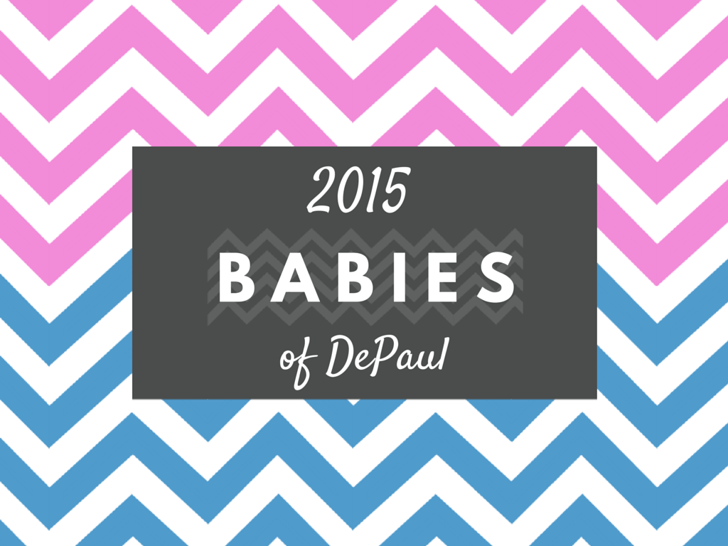 2015 Babies of DePaul title graphic