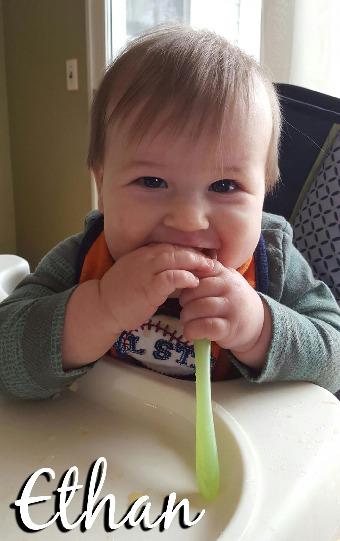 Ethan Vaughn Taylor grandson of Sue Potter-Tuma