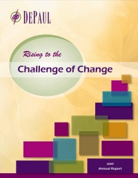 DePaul Annual Report 2009 Cover