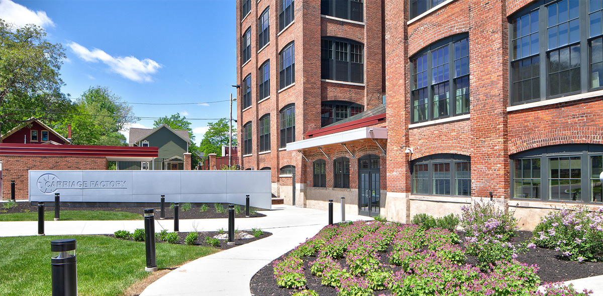 Carriage Factory Apartments Exterior