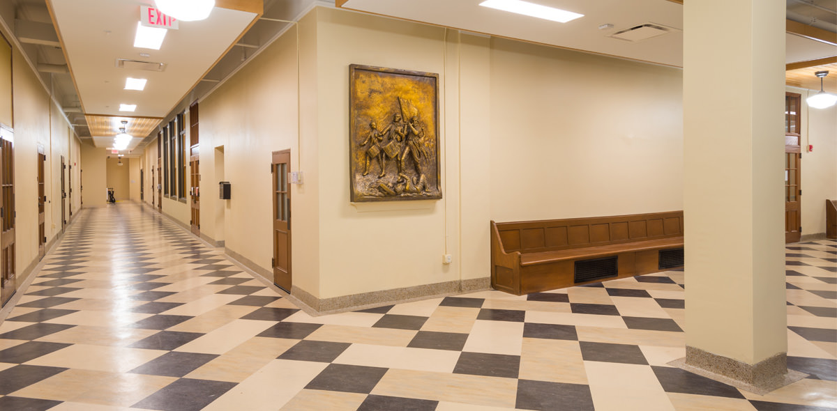 Riverside Apartments Hallway