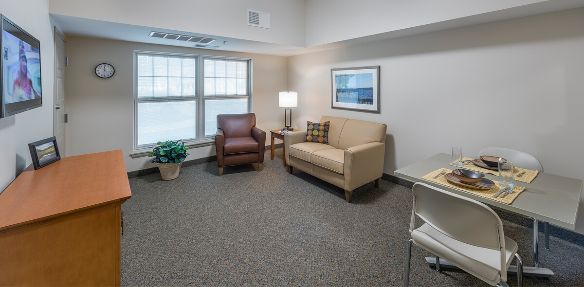 Ebenzer Square Apartments Living Room