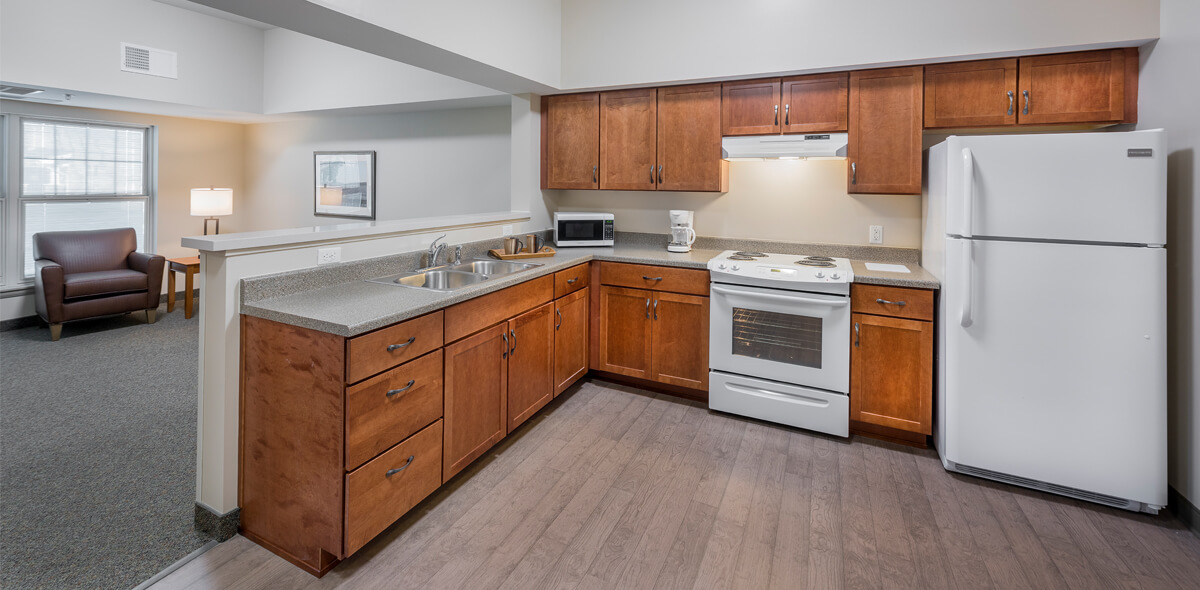 Ebenzer Square Apartments Kitchen