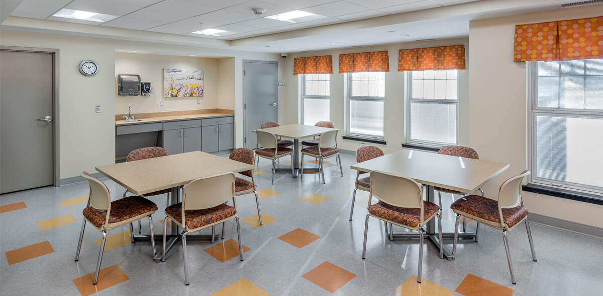 Ebenzer Square Apartments Community Room