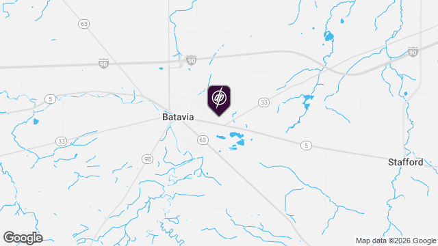 Map showing location of Charles J. Lesh, MD Apartments