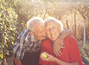 DePaul Adult Care Communities Two Seniors Outside