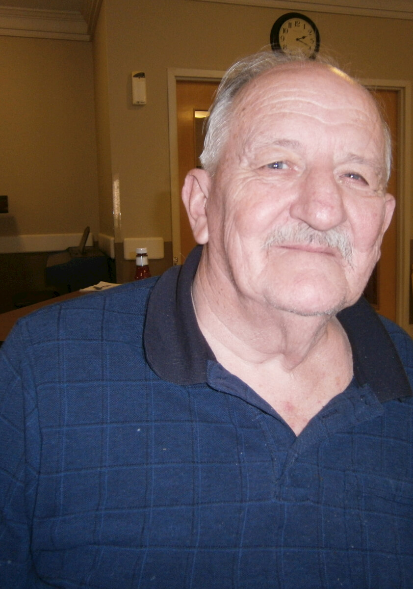 Dale Wiggins, a resident of Cambridge House, a DePaul Senior Living Community