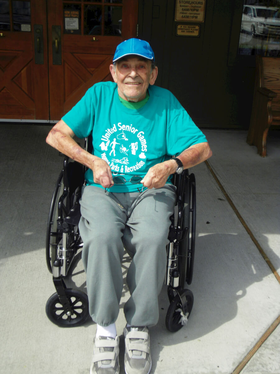 Harold Drillings, a resident of Woodridge Assisted Living and Memory Care, a DePaul Senior Living Community