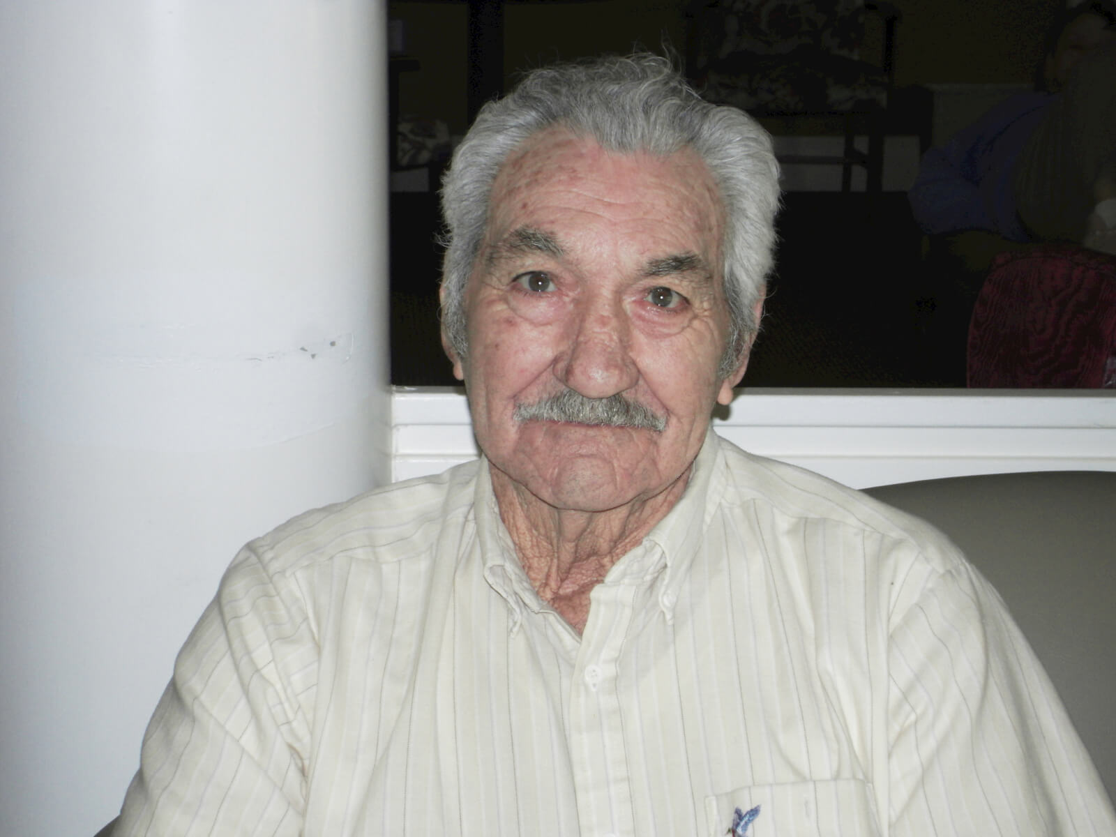 William Estridge, a resident of Woodridge Assisted Living and Memory Care, a DePaul Senior Living Community