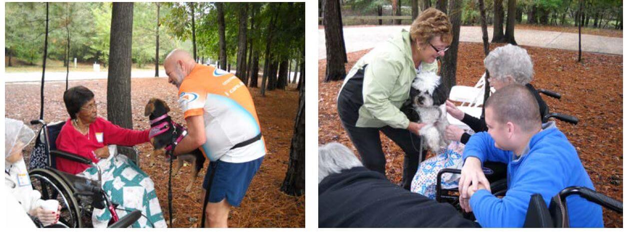 Dayspring of wallace residents at 5th Annual Pet Friends of Duplin County 5K Fun Run/3K Pet Walk