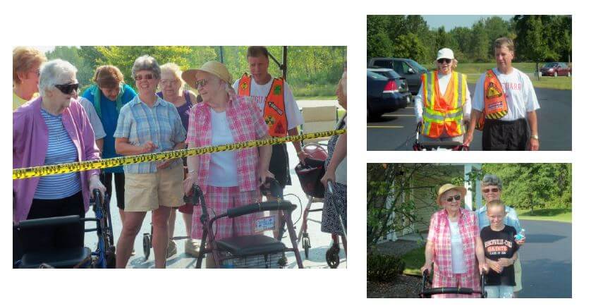 Westwood Commons residents walking to raise money