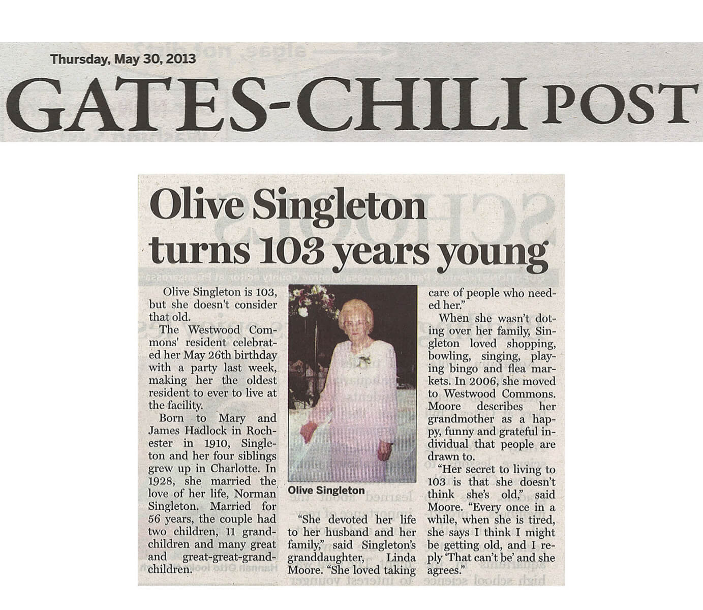 westwood commons olive singleton gates chili post 5-30