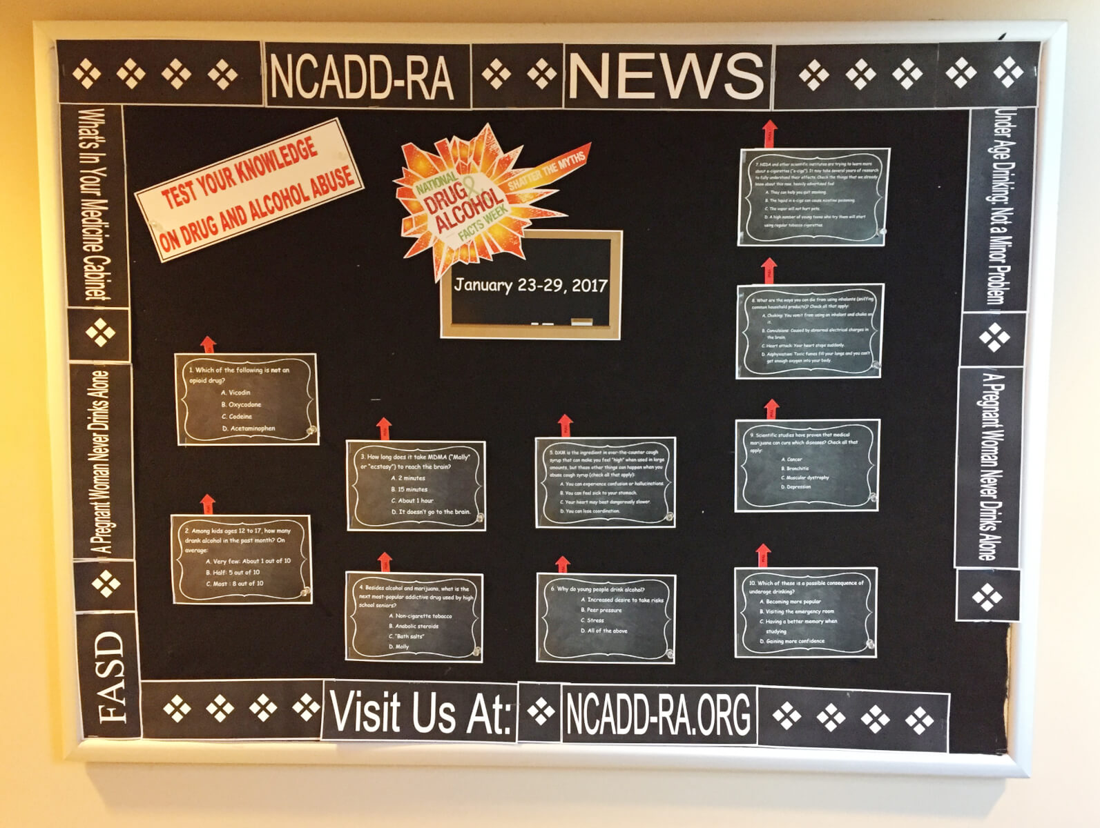 NCADD-RA NEWS Bulletin Board