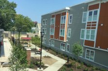 Joseph L. Allen Apartments Courtyard