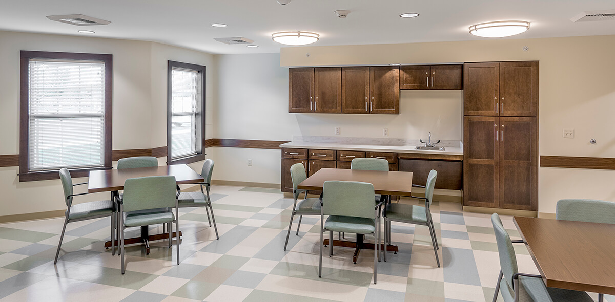 Wheatfield Commons DePaul Senior Living Community Room