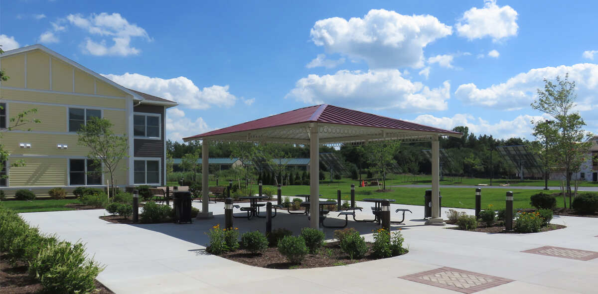 Trolley Station Apartments Gazebo