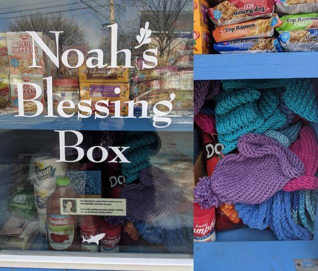 Photo of Noah's blessing box 