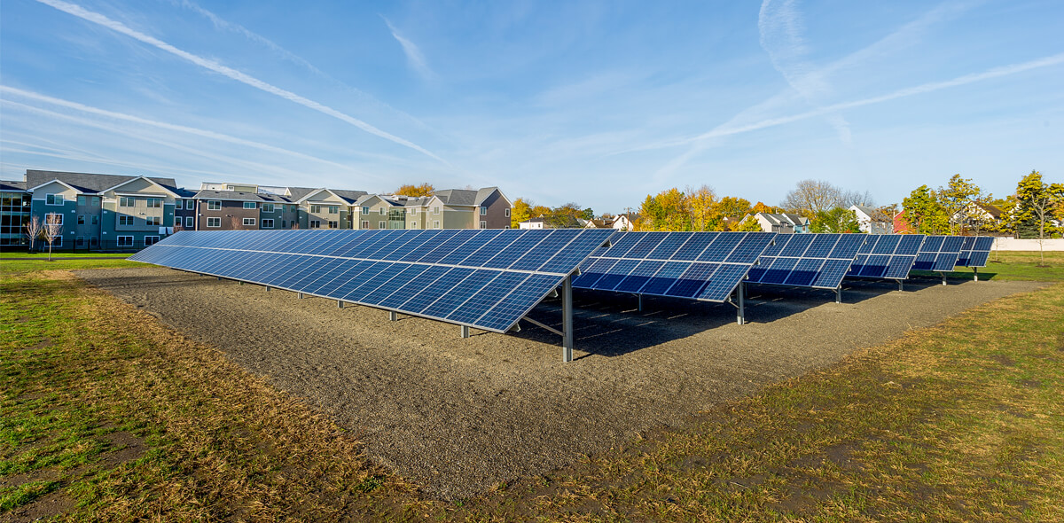 DePaul Ebenezer Square Community Residence Single Room Occupancy Program Solar Panels