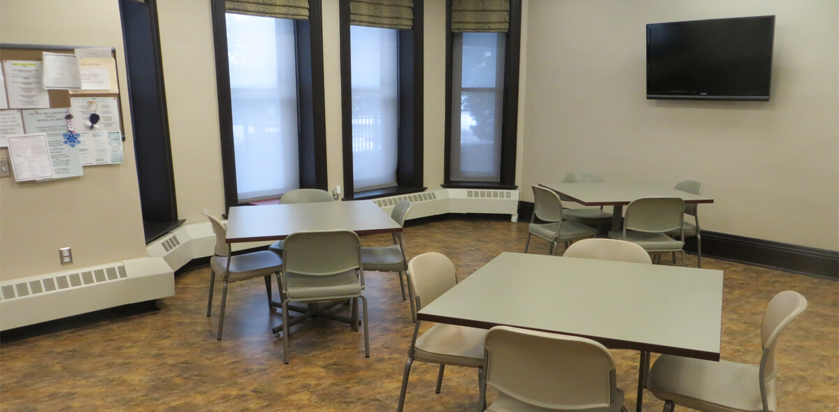 DePaul West Main Apartment Treatment Program Community Room