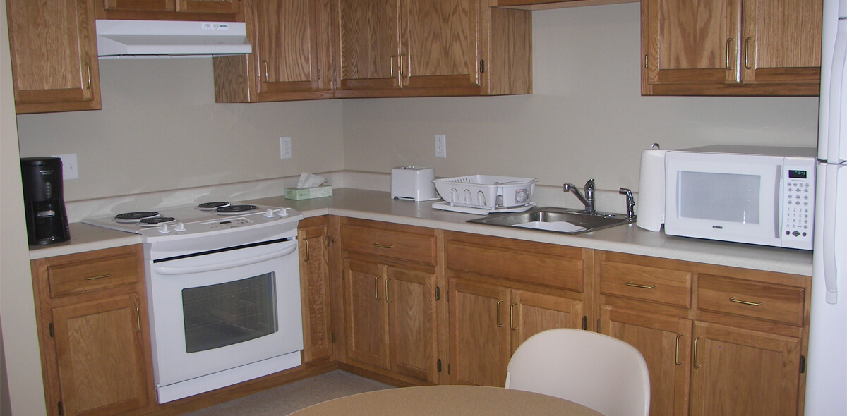 DePaul Warsaw Apartment Treatment Program Kitchen