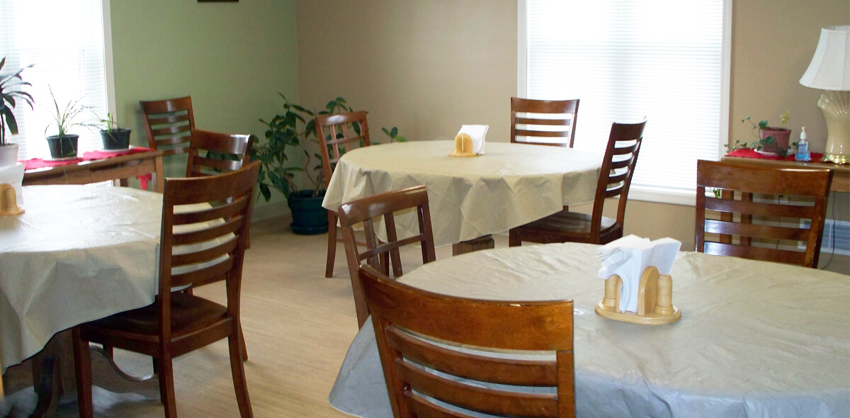 DePaul Rutherford Licensed Congregate Treatment Site Dining Room