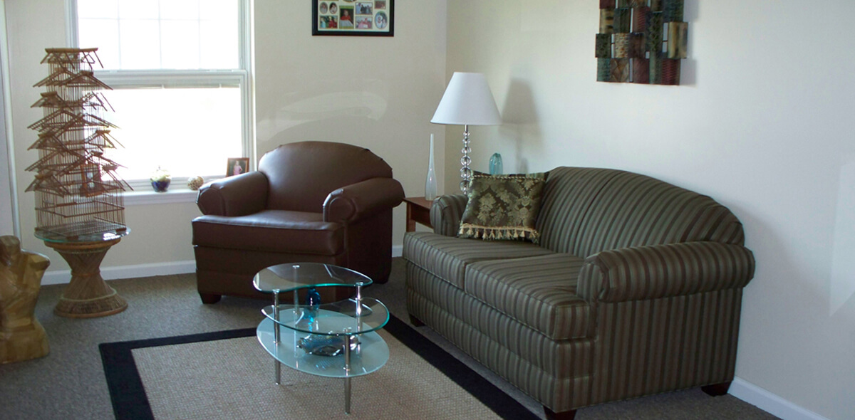 DePaul Batavia Apartment Treatment Program Living Room