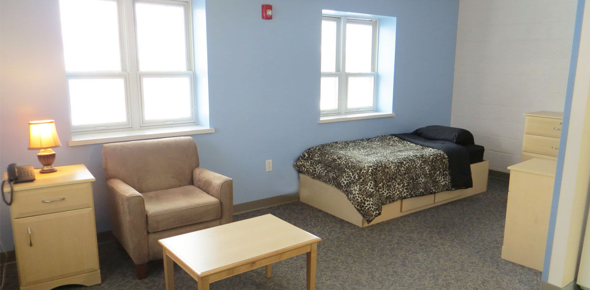 DePaul Ridgeview Commons Apartment Treatment Program Studio Apartment