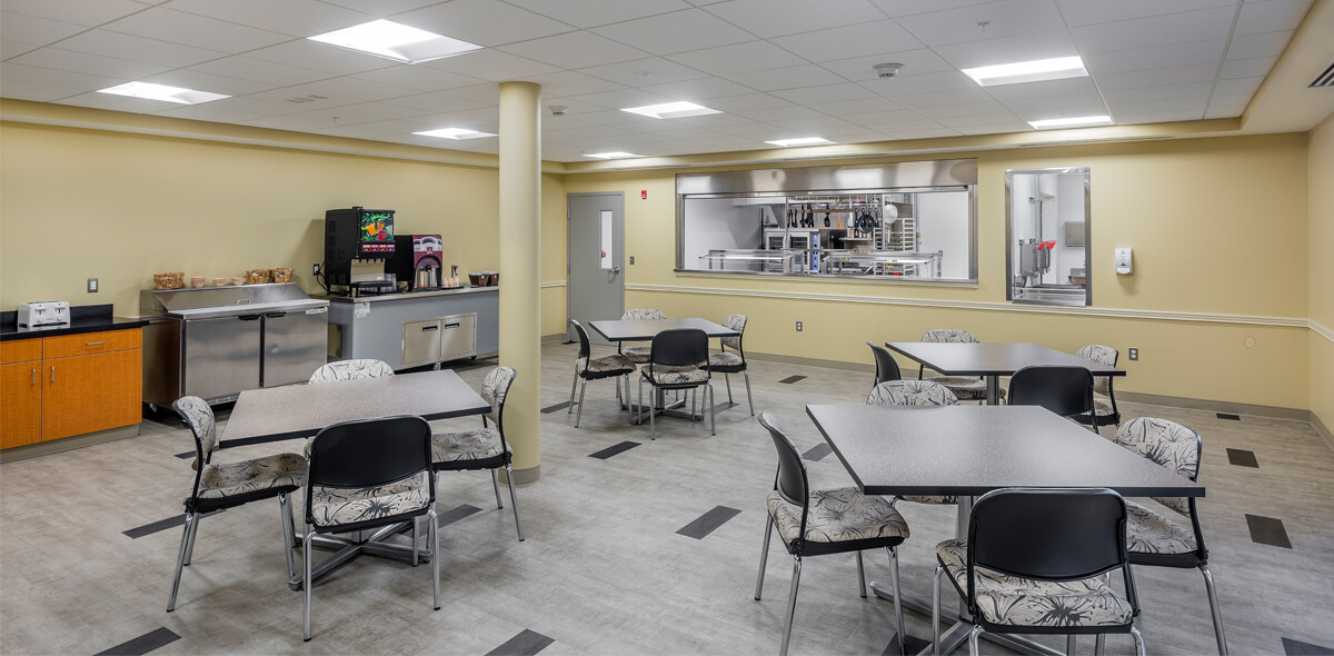 DePaul Ebenezer Square Community Residence Single Room Occupancy Program Dining Room