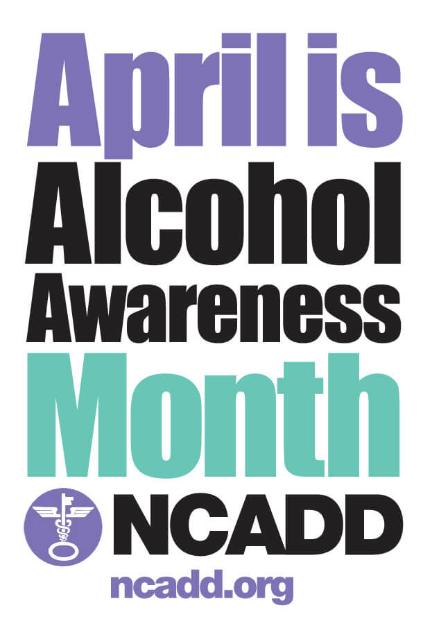 April is Alcohol Awareness Month Logo