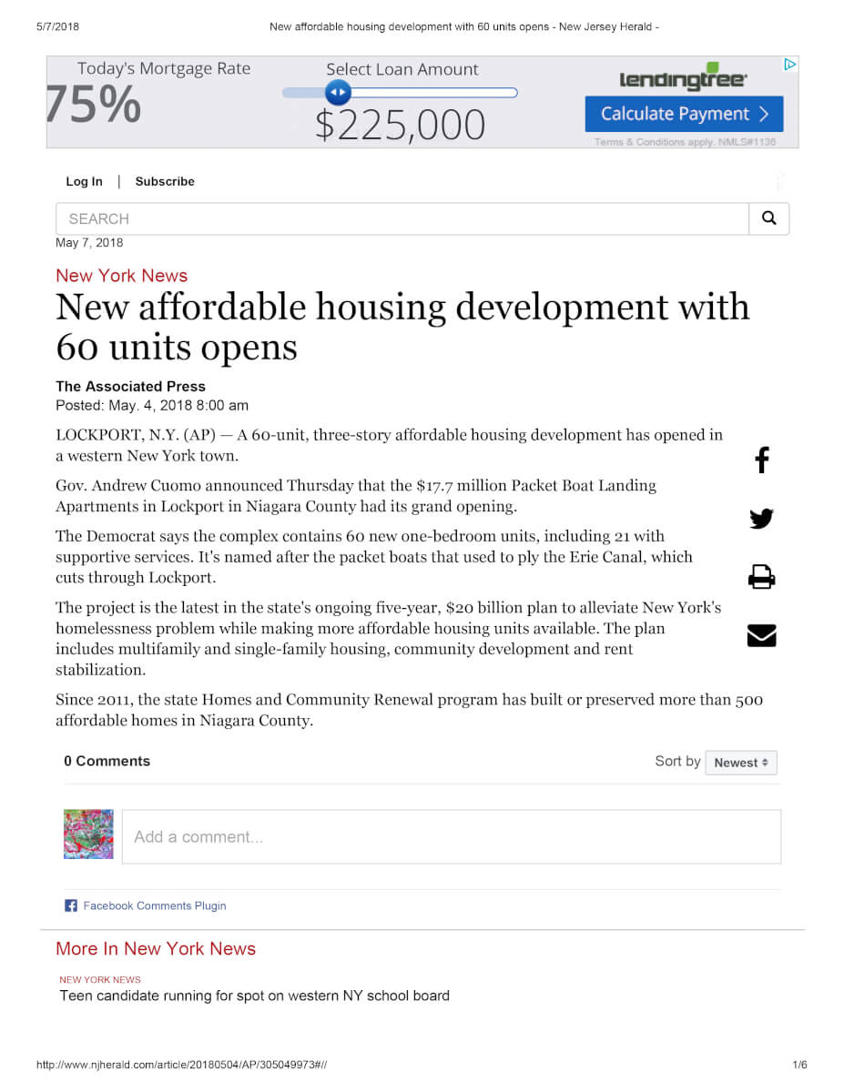 New Affordable Housing Development With 60 Units Opens New Jersey Herald 