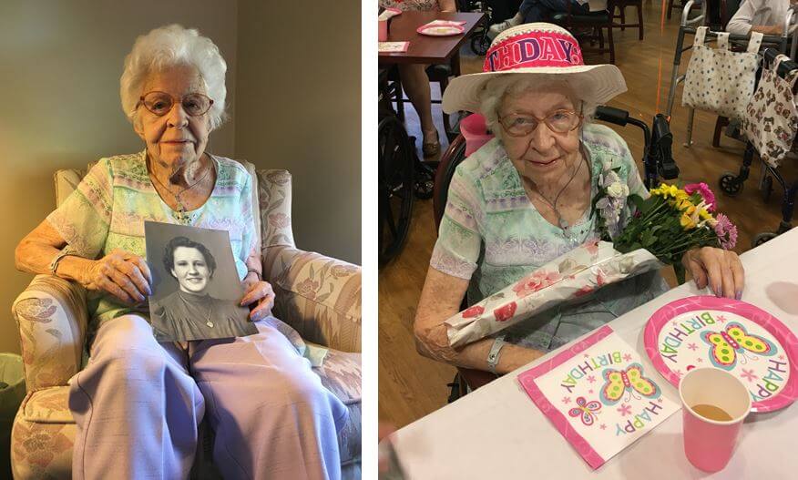 Jennie Altes Glenwell Centenarian