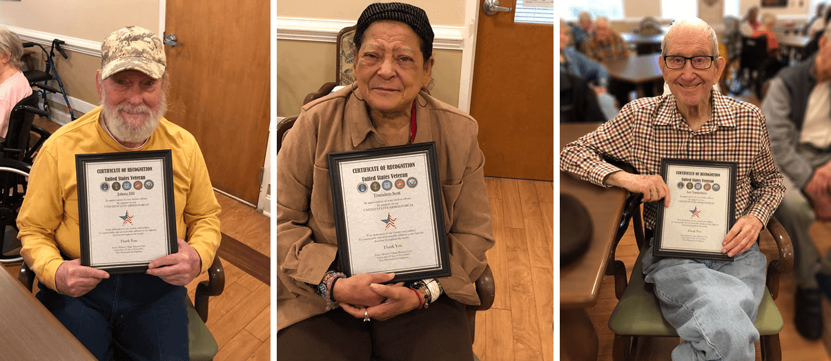 Salute to Area Veterans (Hickory Village Memory Care) DePaul