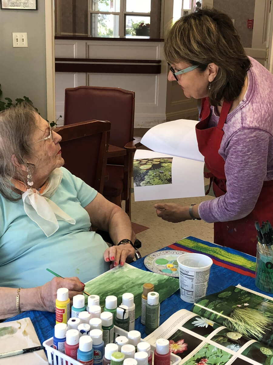 Art with Caroline Woodcrest Commons