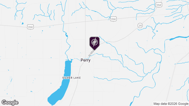 Map showing location of Knitting Mill Apartments