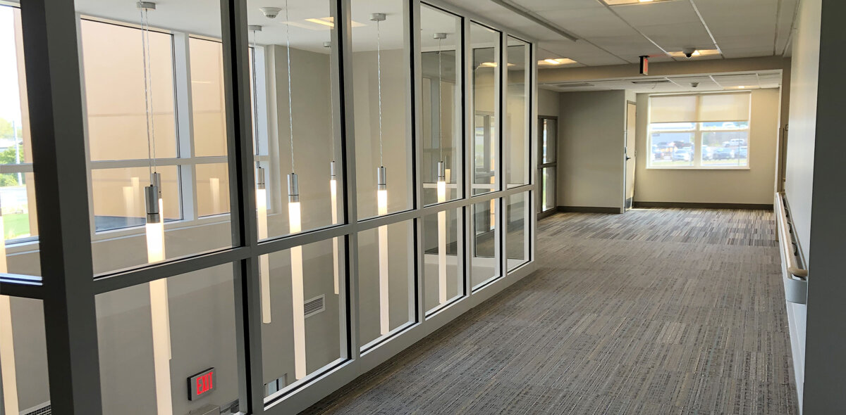 Starting Line Apartments Second Floor Hallway