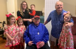 Children And Their Mother Visiting Rolling Ridge Residents
