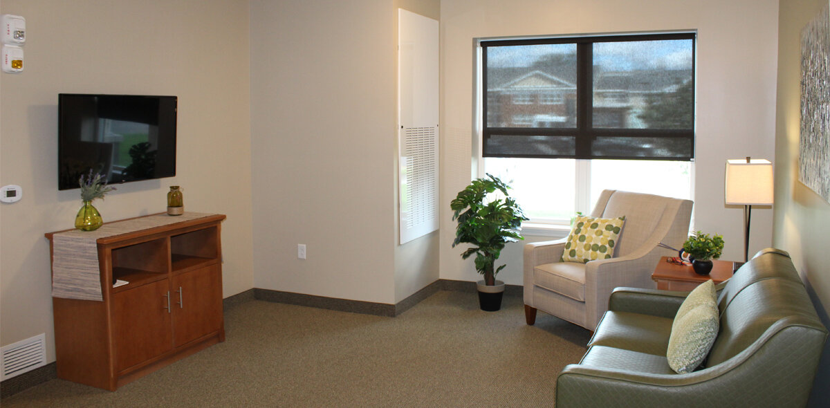 Apple Blossom Apartments Living Room