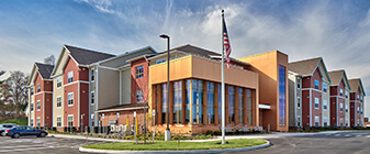 Starting Line Apartments Exterior Homepage