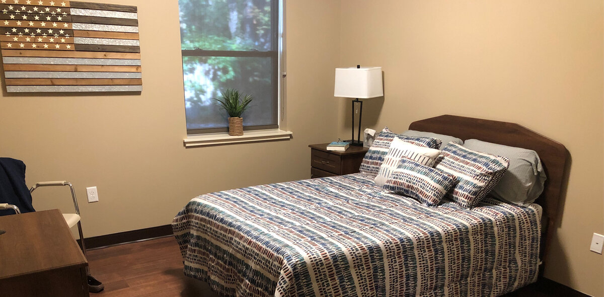 Boxcar Apartments Bedroom