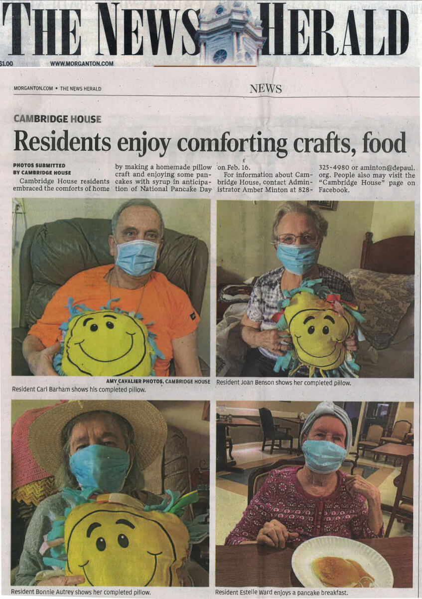 Cambridge House Comforting Food, Crafts Feb 18 2021 The News Herald