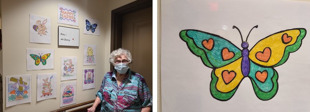 Betty Coloring Healing With Hobbies Wheatfield Commons