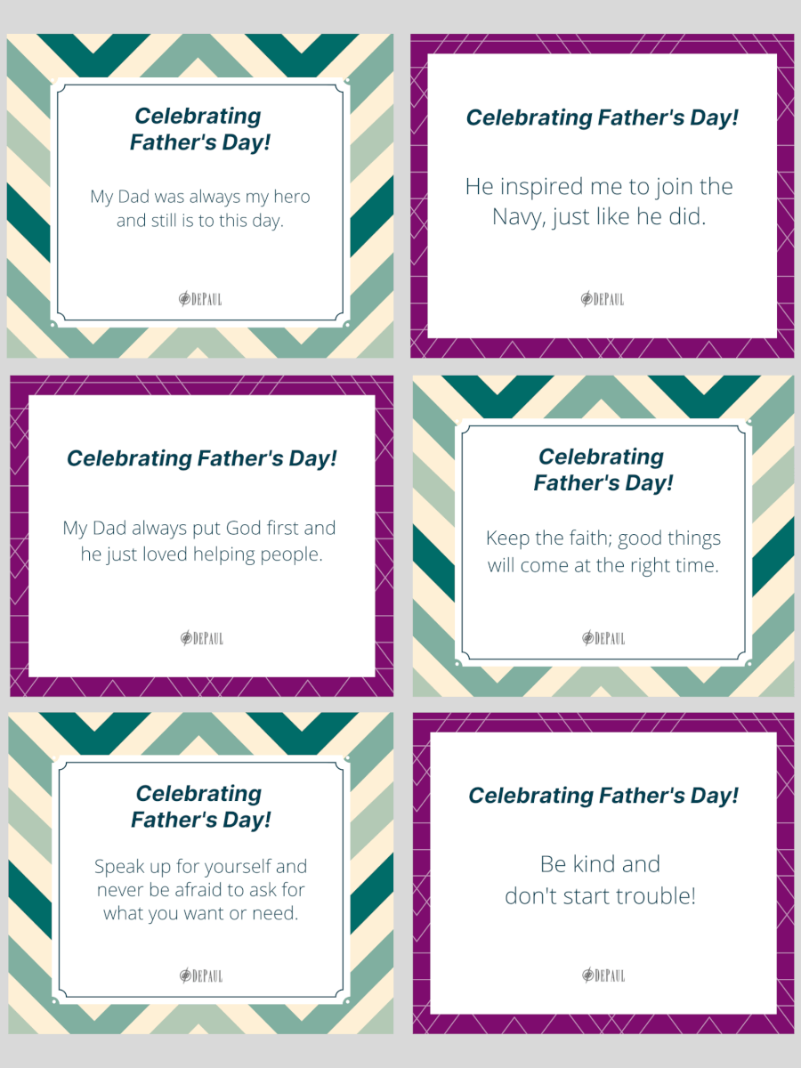 DePaul Father's Day Blog Quotes