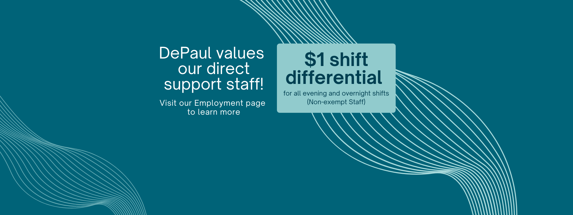 One Dollar Shift Differential Banner