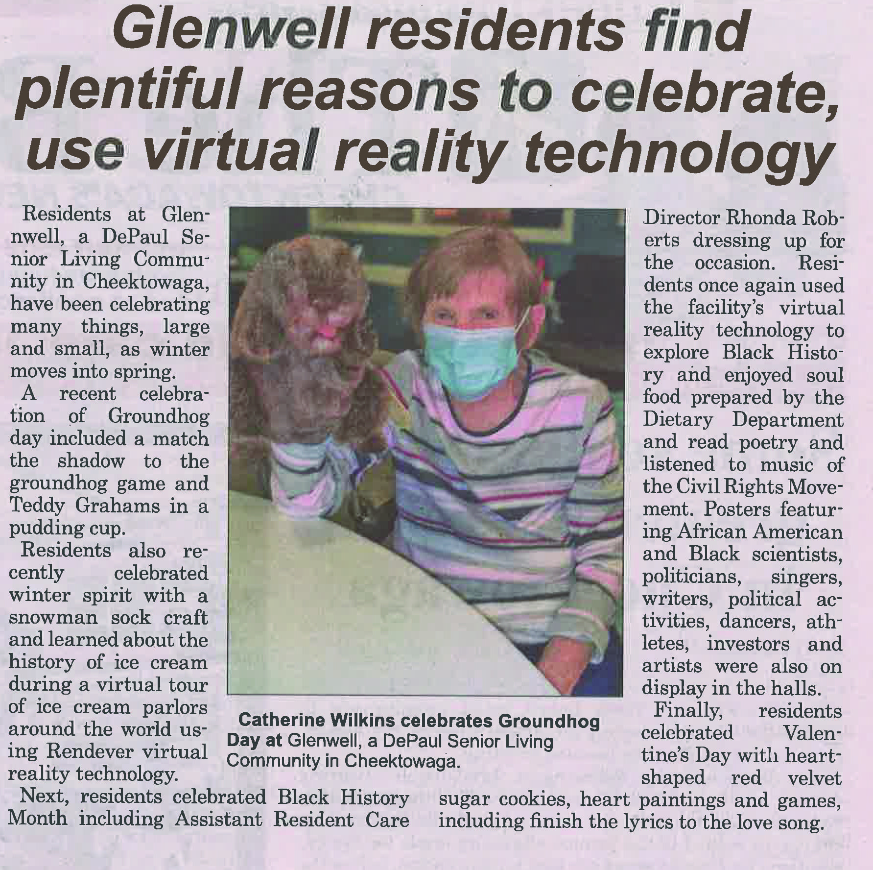 Glenwell Celebrations, 2.24.22 Cheektowaga Bee