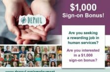 Now Hiring At DePaul 1000 Sign On Bonus