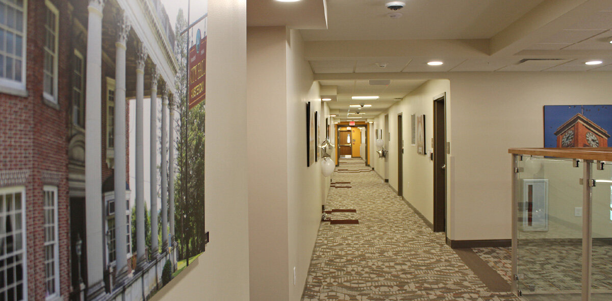 Veddersburg Apartments Hallway