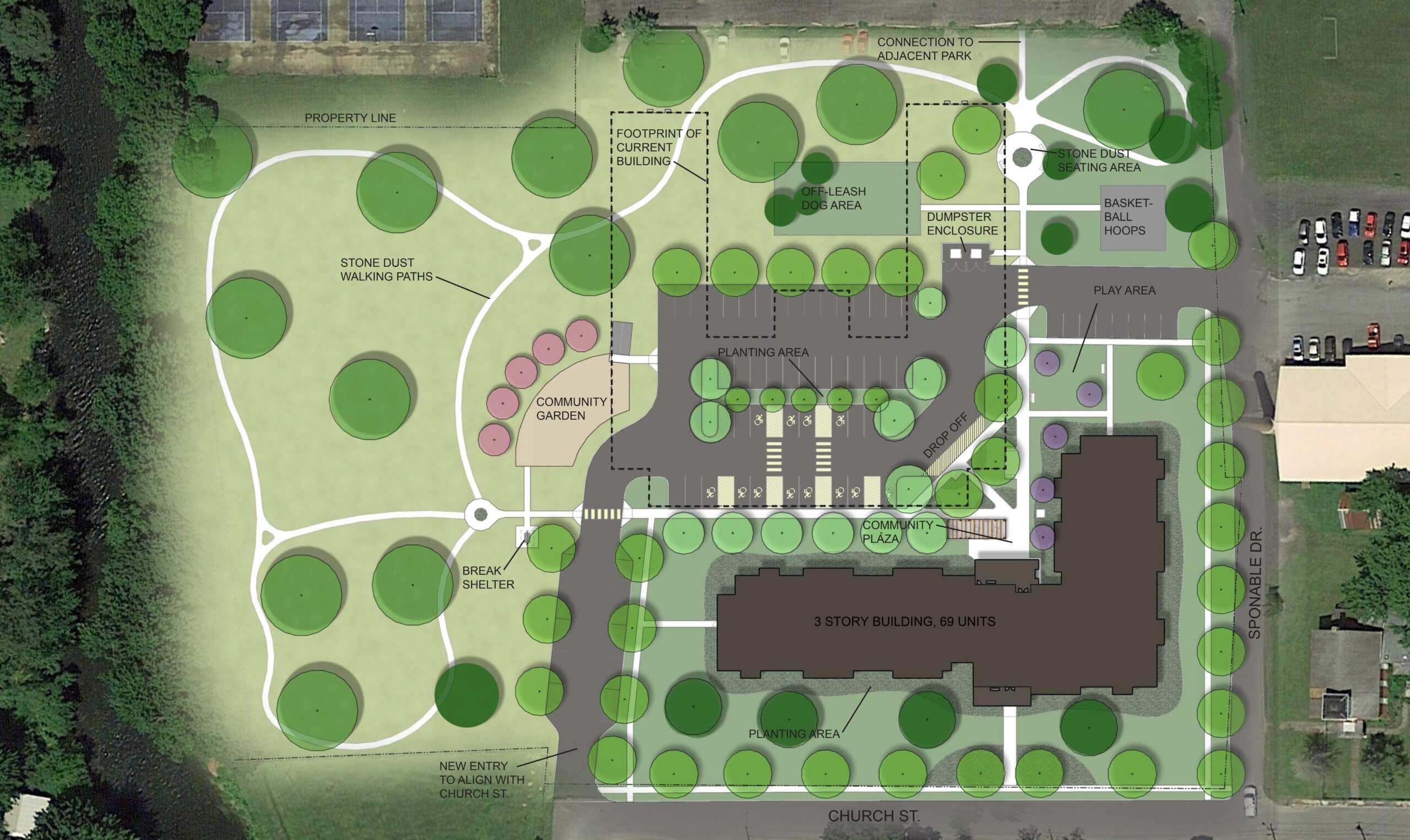 Port Byron Apartments Site Plan