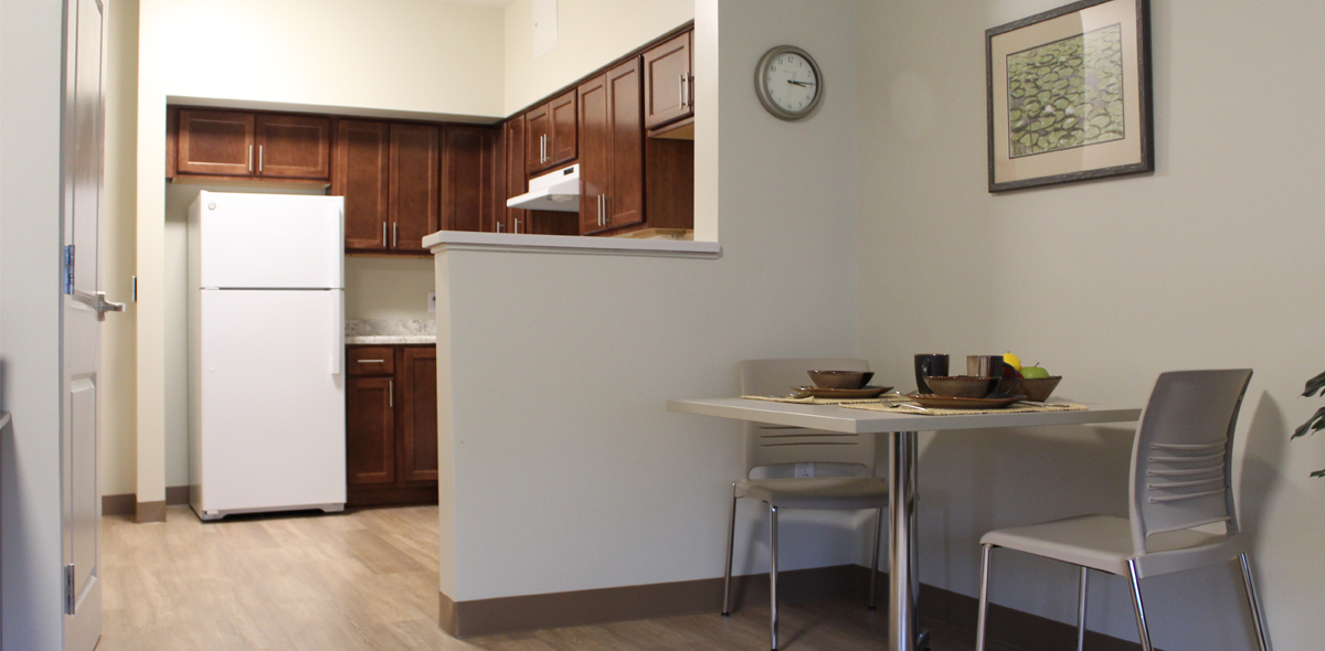 Port Byron Apartments Kitchen And Dining Area