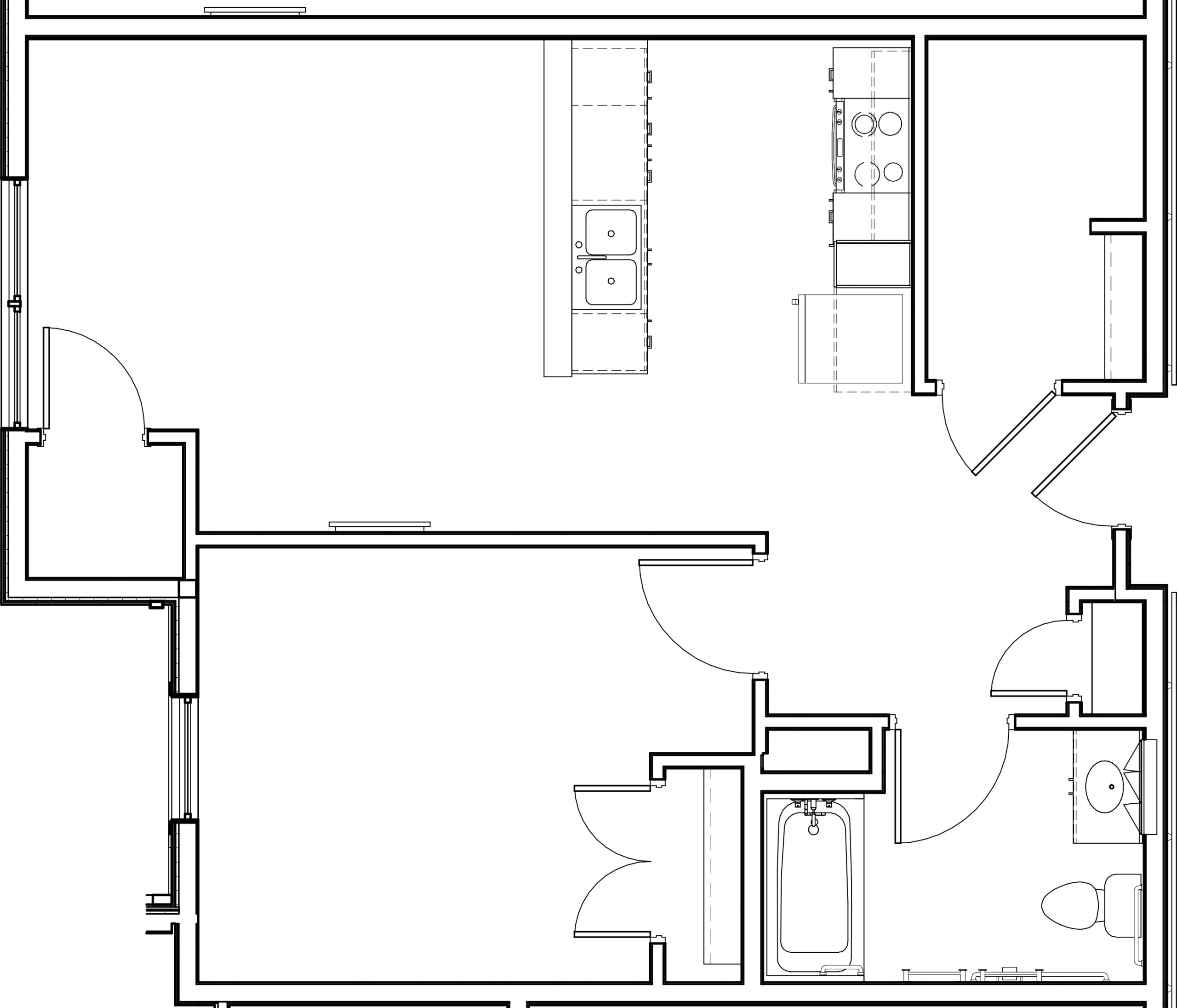 Port Byron Apartments One Bedroom Floor Plan
