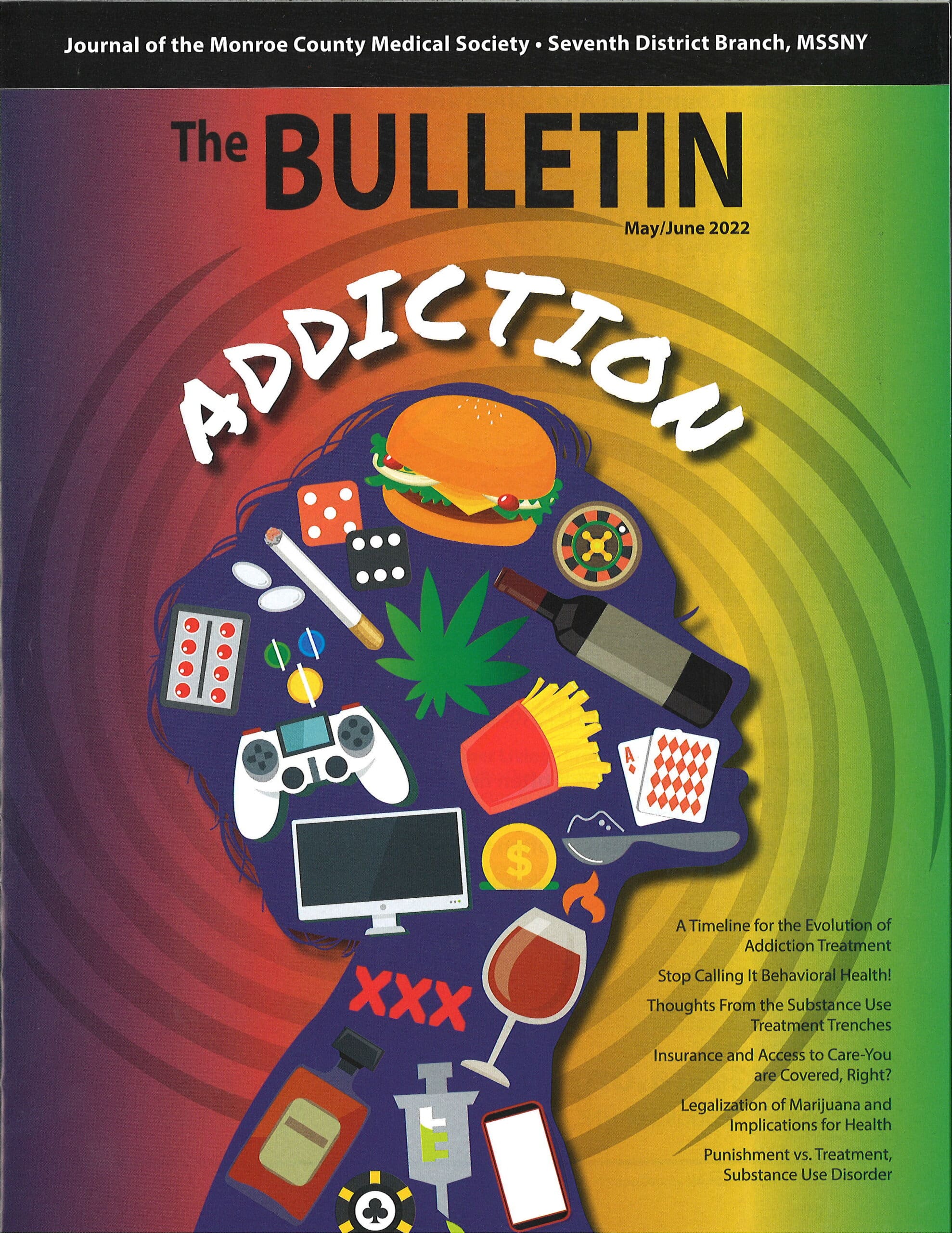 The Bulletin Addiction Cover May June 2022